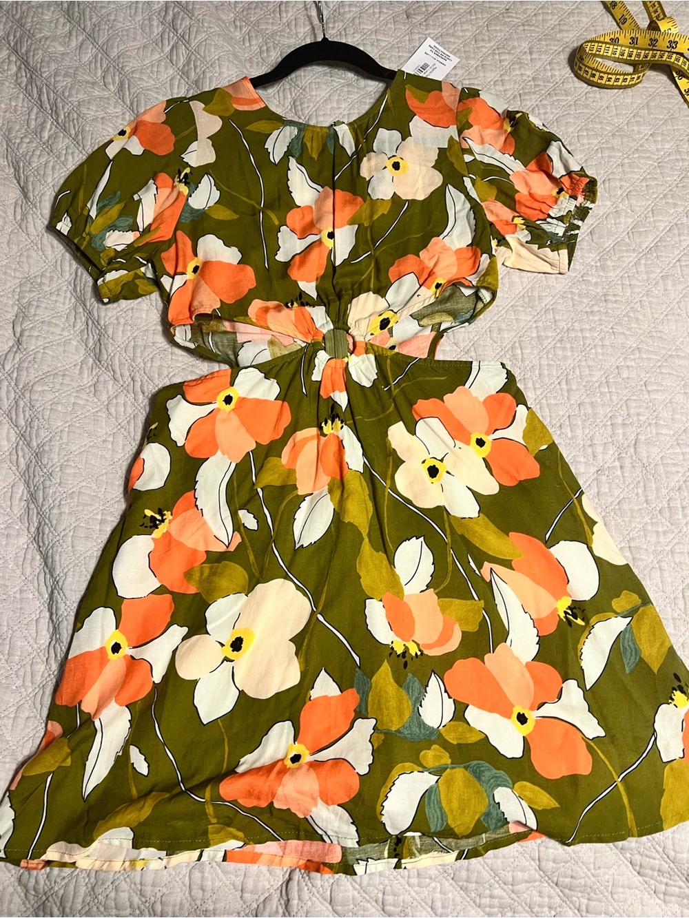 NWT Molly Green cutout dress!